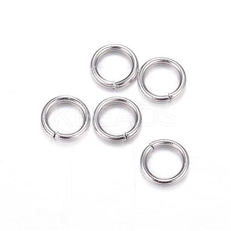 Tarnish Resistant 304 Stainless Steel Jump Rings STAS-D447-08-1