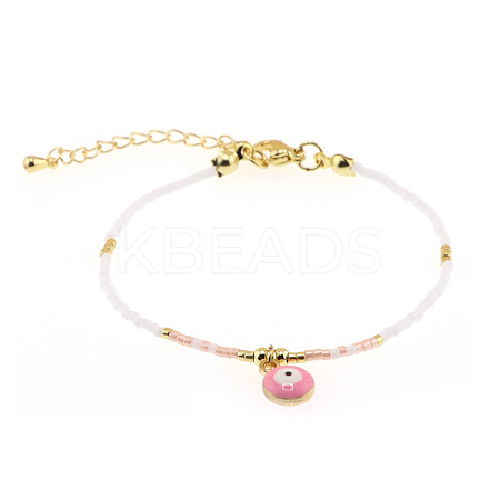Bohemian Alloy Enamel Charm Bracelets BL3978-4-1
