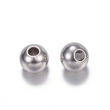 Tarnish Resistant 201 Stainless Steel Beads STAS-D447-35C-1