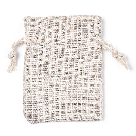 Cotton Cloth Packing Pouches Drawstring Bags X1-ABAG-R011-7X9-01-1