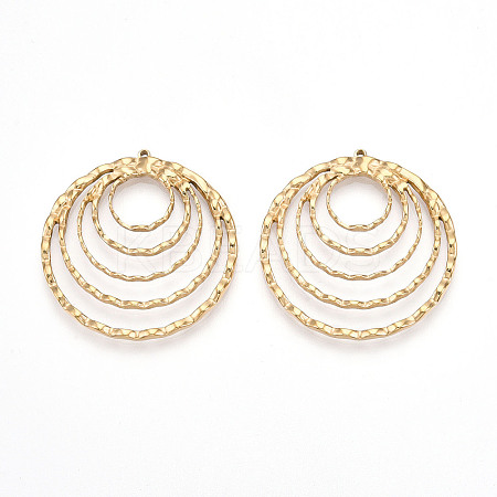 304 Stainless Steel Pendants STAS-T064-64G-1