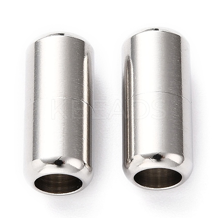 Non-Tarnish 303 Stainless Steel Screw Clasps LS-STAS-L251-001P-1