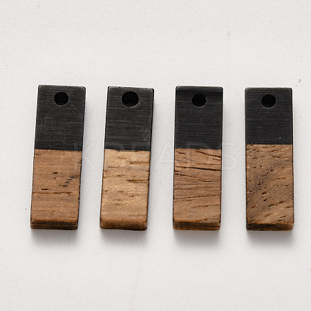 Resin & Walnut Wood Pendants RESI-S358-B-79T-1
