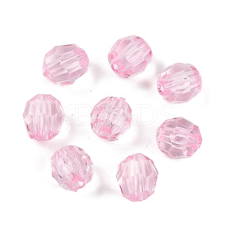 Transparent Acrylic Beads OACR-Q015-01B-1