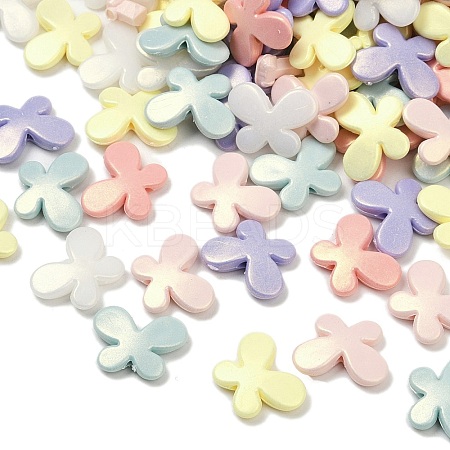 UV Plating Opaque Acrylic Beads OACR-B031-36-1