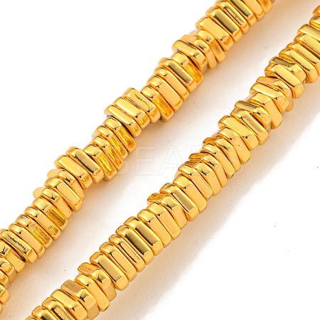 Electroplated Synthetic Non-magnetic Hematite Beads Strands G-C136-B01-03-1