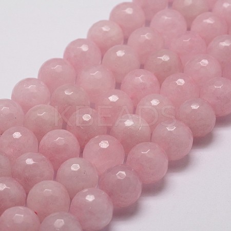 Natural Rose Quartz Beads Strands G-G736-13-10mm-1