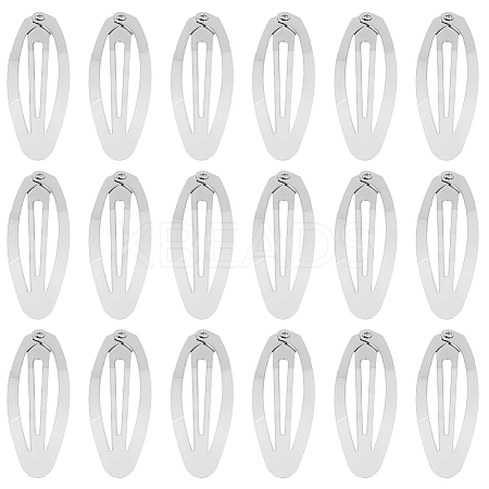 100Pcs Iron Hair Clip Findings PHAR-SC0001-002B-1