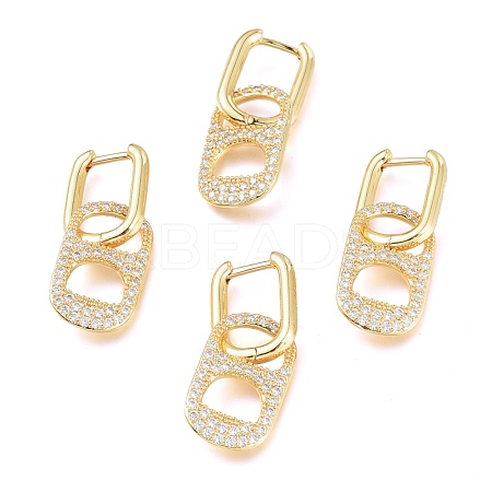 Soda Pull Tab Earrings EJEW-L224-47G-1