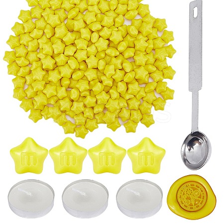 200Pcs Star Sealing Wax Particles DIY-CP0009-30-1