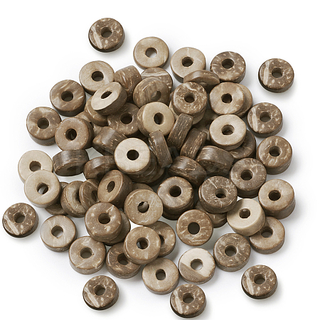 Dyed Donut Coconut Beads COCB-TA0001-01-1