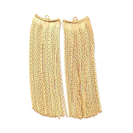 Brass Tassel Big Pendants LS-KK-F898-22A-G-1