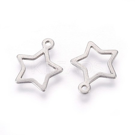 Tarnish Resistant 304 Stainless Steel Charms LS-X-STAS-F187-07P-1