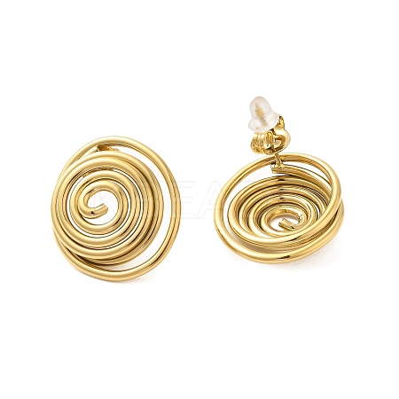 304 Stainless Steel Stud Earrings for Women EJEW-U020-03G-1