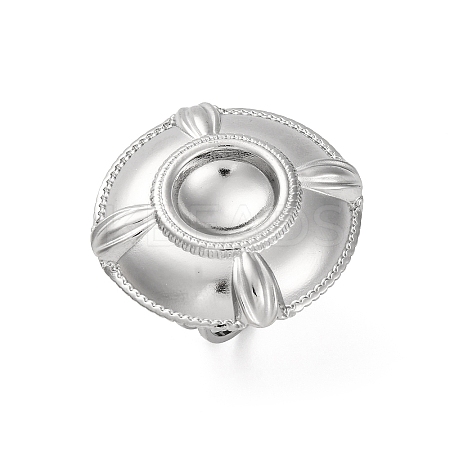 304 Stainless Steel Finger Ring RJEW-C113-02P-1