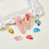 24Pcs 6 Colors Resin Rhinestone Cabochons MRMJ-HY0002-50-4