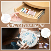 80Pcs 2 Styles Cardboard Paper Ribbon Spool Storage Organizer Holder CDIS-PH0001-61-6