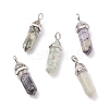 Natural Peace Jade Pointed Pendants X-G-M378-01P-A14-1