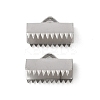 304 Stainless Steel Ribbon Crimp Ends STAS-E471-05L-P-1