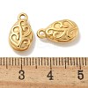 Ion Plating(IP) 304 Stainless Steel Charms STAS-Q334-02G-3