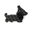 Dachshund with Birthday Hat Enamel Pins JEWB-Z048-08EB-04-2