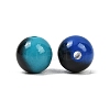 Opaque Baking Paint Acrylic Beads OACR-B051-07-2