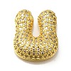 Brass with Cubic Zirconia Pendants KK-Q818-02U-G-1
