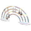 Acrylic Rainbow Cloud Earrings Display Stand EDIS-WH20012-001-5