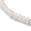 Natural Rose Quartz Beaded Bracelets BJEW-JB06384-09-4