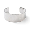 Rack Plating Brass Open Wide Cuff Bangles for Women LS-BJEW-D032-06P-2