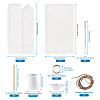DIY Doorplate Silicone Mold Kits DIY-TA0008-32-8