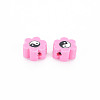 Handmade Polymer Clay Beads CLAY-N008-027D-3