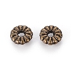 Tibetan Style Spacer Beads TIBEB-LF0720YKG-AB-LF-2