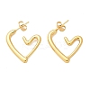 304 Stainless Steel Stud Earrings for Women LS-EJEW-L296-002G-4