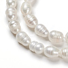 Natural Cultured Freshwater Pearl Beads Strands PEAR-L001-02-3