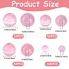 190Pcs 4 Styles Cat Eye Beads GLAA-PA0001-40A-2
