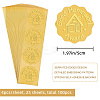 Self Adhesive Gold Foil Embossed Stickers DIY-WH0211-286-2