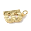 Brass Pendants KK-B148-15G-B-2
