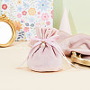 Velvet Jewelry Bags with Drawstring & Plastic Imitation Pearl LS-TP-CJC0001-03C-5