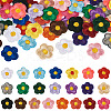 66 Pcs Flower Embroidery Cloth Iron On/Sew On Patches DIY-TA0013-05-1