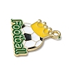 Alloy Enamel Pendants ENAM-I075-01G-03-2