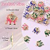 10Pcs Alloy Colorful Rhinestone and Enamel Pendants ENAM-YW0006-14A-3