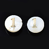 Natural Freshwater Shell Beads SHEL-N003-20-01-2