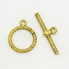 Tibetan Style Alloy Toggle Clasps LS-K08S2032-1