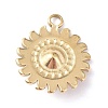 Ion Plating(IP) 304 Stainless Steel Pendants STAS-O150-11G-2