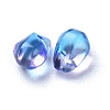 Transparent Glass Charms X-GLAA-O017-02B-2