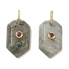 Natural Labradorite Pendants KK-CBAF9BC-20G-01-1