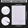 OPP Plastic Transparent Holographic Lamination Sheets DIY-AR0002-20-2