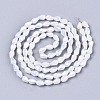 Electroplate Glass Beads Strands EGLA-S194-02A-B01-2