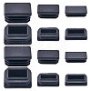 24Pcs 3 Style Plastic Furniture End Caps FIND-GF0005-30-1